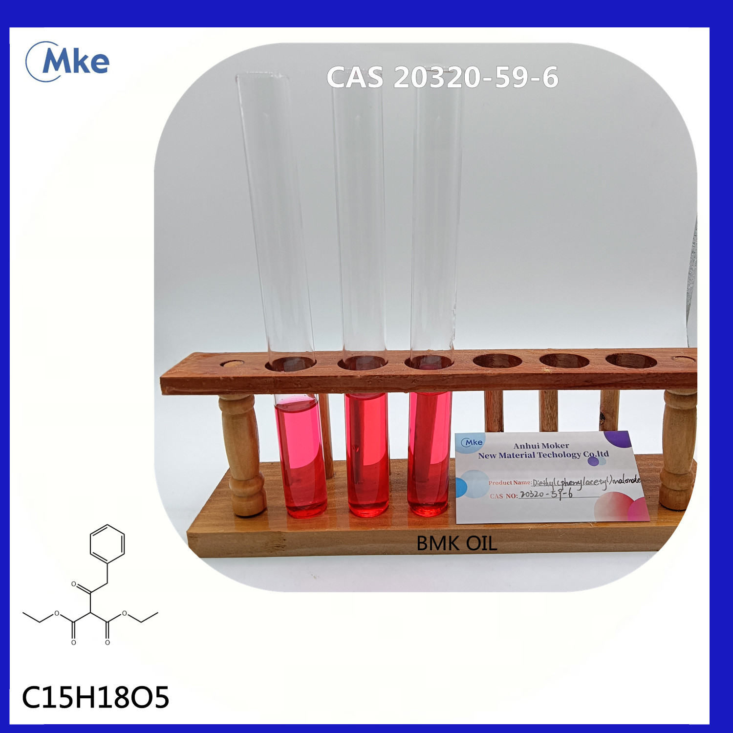 High Purity CAS 20320-59-6 5413-05-8 BMK Ethyl Glycidate Oil with Safe Delivery 